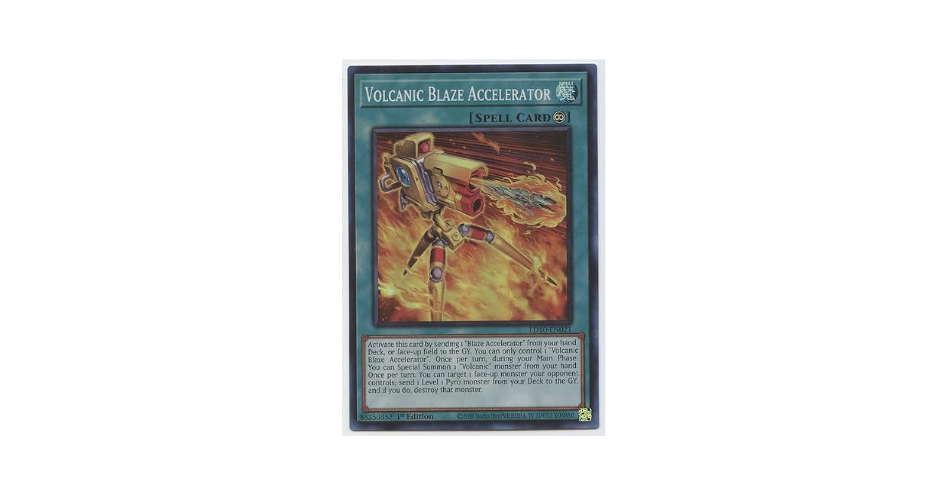 Amazon.com: Volcanic Blaze Accelerator - LD10-EN021 - Super